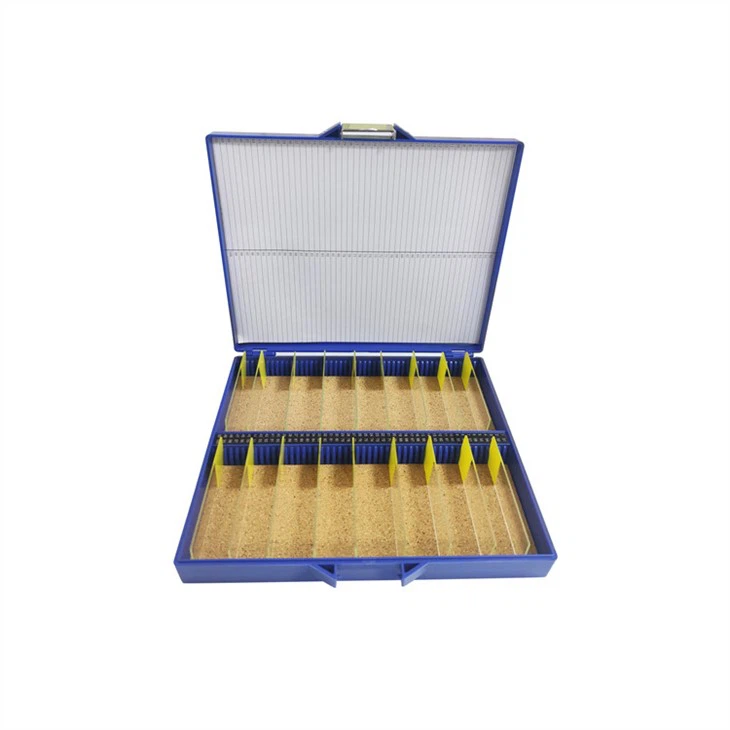 100 Place Microscope Slide Box