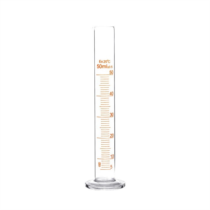 Measuring Cylinder Round Base with Graduation