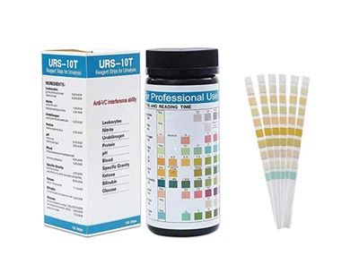 Medicinski hitri testni lističi za 11 parametrov urinski test 11v urinski trakovi